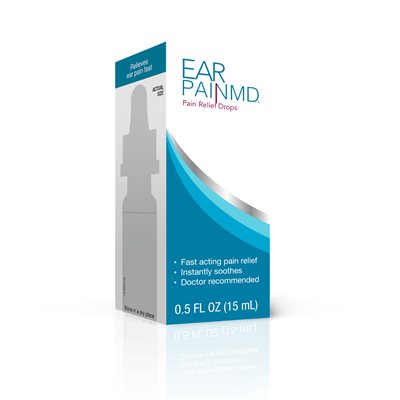 Ear Pain MD Take Home Bottle (0.5 OZ) | Kleckner Audiology